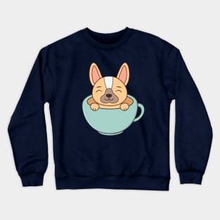 Cute and Kawaii Adorable French Bull Dog Crewneck Sweatshirt